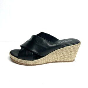 Softwalk Womens Halsey Sandal Black Size 10Wide